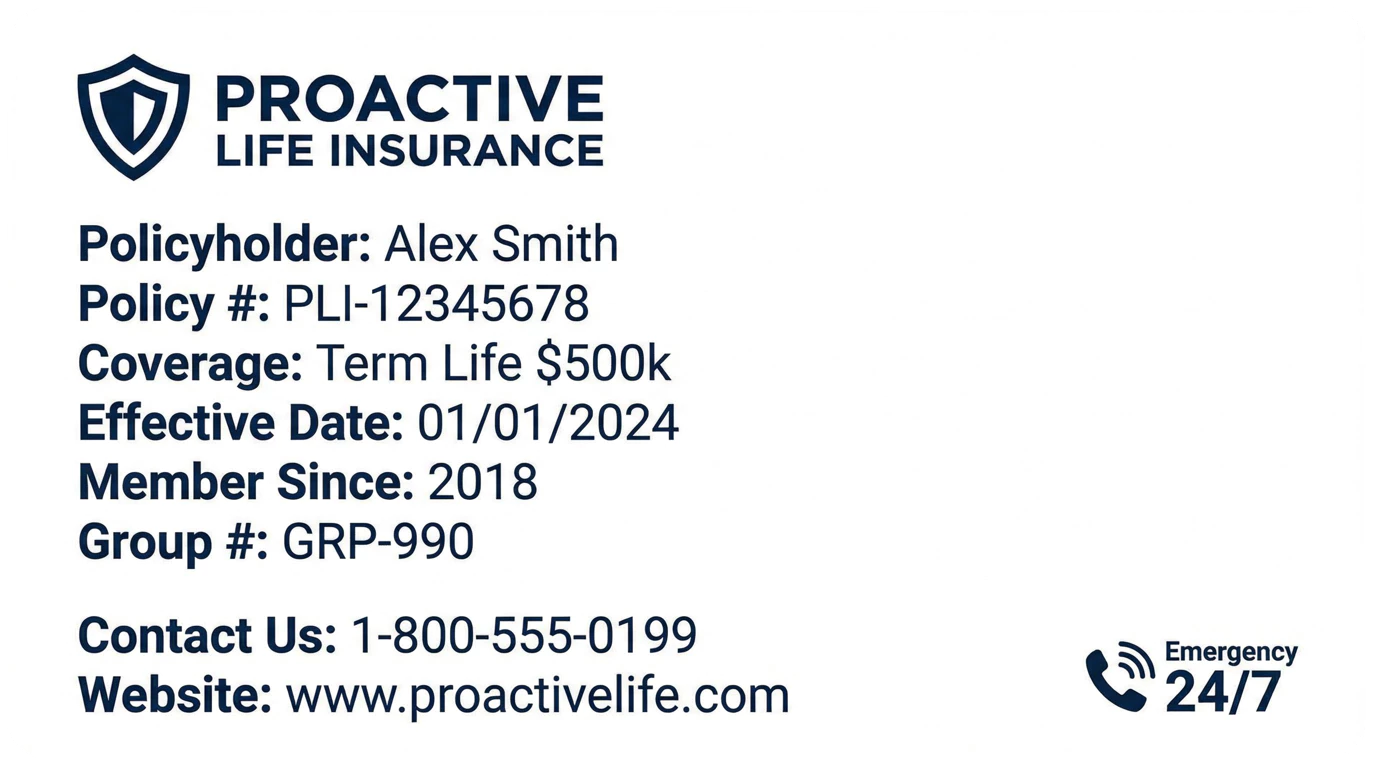 Insurance document 11